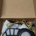 OsyphereX Daytime Running Fog Light Turn Signal Lamp Assembly Compatible with 4Runner 2014-2025 Pair Front DRL w/Sequential Switchback White & Blue Left and Right