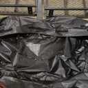 MeeFar Folding Hitch Mount Cargo Carrier Basket 60" X 20" X 6"+Waterproof Cargo Bag 16 Cubic Feet(58" 19" 24"),Hauling Weight Capacity of 500 Lbs and A Folding Arm.with Hitch Stabilizer,Net and Straps