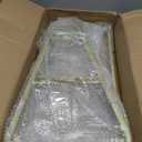 CUTMKGK Front Door Entrance Small Shoe Rack,Shoe Organizer Entryway Narrow All-Metal Closet Stackable Outdoor Weatherproof Shoe Holder Free Standing Wall Garage 3 Tier Room Shoe Shelf (Gold,H/22.8in)