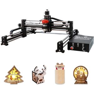 Upgraded CNC Router Machine,3-Axis Grbl Conrol Milling Machine for Wood Acrylic Aluminum,Engraving Milling Machine for Wood Aluminum Cutting to Linear Rails (Style - A, 23.6in)