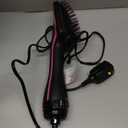 REVLON One-Step Hair Dryer and Styler, All-in-One Detangling and Straightener Brush for Salon-Quality Smooth, Straight Hair, More Shine and Less Frizz, Black (1 Count (Pack of 1)