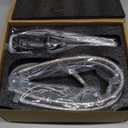 KENES Brushed Nickel Widespread Bathroom Faucet 2 Handle Bathroom Sink Faucet 3 Hole, 8-Inch 3 Pieces Vanity Faucet with Pop Up Drain & Supply Lines, KE-9050-P