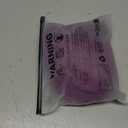 OYOANGLE Women's Plus Size Lingerie Set Lace Sheer Cut Out Strap Nightgown V Neck Mesh Sleepwear (XX-Large Plus, Purple)