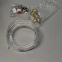 JOEJET Downstream Injector for Pressure Washer, Fixed Chemical Injector Kit with 3/8 Inch Quick Connect, 10 Ft Siphon Hose, 2-3 GPM