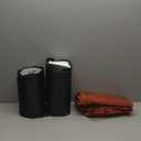 Favoyard Outdoor Seat Cushion Set 22 x 24 Inch Waterproof & Fade Resistant Patio Furniture Cushions with Removable Cover Deep Seat & Back Cushion with Handle and Adjustable Straps for Chair Sofa Couch (Spice)