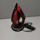 1500W Cordless Iron for Clothes, Wireless Steam Iron with Rapid Heating & Auto Shut Off, for Effective Wrinkle Removal (Red)