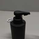 Automatic Soap Dispenser Liquid Touchless: 9oz Black Plastic - Rechargeable Electric Smart 3 Level Adjustable Auto Hand Soap Dispenser - Dish Bathroom Kitchen (Black Gel Type)