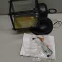 DESIGNERS FOUNTAIN Preston Outdoor Light Fixture, 8 Inch Exterior Wall Lantern Sconce for Front Door, Patio and Porch, Black, 1161-BK