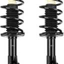 172284 172285 Front Struts Shocks w/Coil Springs for Honda Civic 1.8L ONLY Coupe (EX, LX, DX) 2006 2007 2008 2009 2010 2011, Strut Shock Assembly Absorbers - [ Exc. Sedan and Si, Hybrid, Gx Models ]