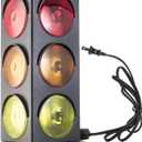 Kicko Traffic Light Prop, 12.25 inch - Simulates Traffic Stop Light - Novelty Traffic Light Lamp - Plug-in Blinking Bedside Lamp - Race Decorations Traffic Signs - Red Light Green Light Game for Kids