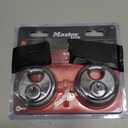 Master Lock 2-Pack Round Steel Padlocks with Shielded Shackle - 2 3/4in.W, Model Number 40T