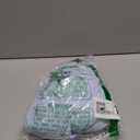 Women's Striped Button Down Shirts Long Sleeve Smocked Cuffed Oversized Boyfriend Blouses Collared Work No Pockets Tops (Large, A Blue and White Striped)