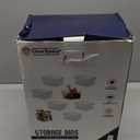 ClearSpace Clear Plastic Storage Bins  Pantry Organizers & Storage Containers, Cabinet Organizer - Home Organization Must Haves for Kitchen, Laundry Room, Office, Closet, Garage & Freezer (8 Pack)