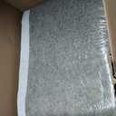 Mohawk Home 8' x 10' Premium Luxury Non Slip Rug Pad 1/4 Thick Dual Surface Felt + Rubber Gripper - Safe for All Floors, Synthetic Fiber, Grey