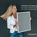 Washable & Reusable Electrostatic HVAC AC/Furnace Air Filter, Lasts a Lifetime, 6 Stage Permanent Air Filter, Healthier Home or Office, Made in The USA - Increases Airflow (24x30x1)