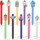 Nurse Pens, 10pcs Colorful Funny Pens Nurse Medical Assistant Accessories for Work for Cna Week Nursing Student Essentials Cute School Pens for Nurse Week Appreciation Cool Gifts Supplies