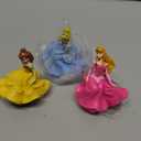 DecoSet Disney Princess Once Upon a Moment Cake Topper, 3-Pc Decorations Set with Aurora, Belle, and Cinderella Collectible Figure for Hours of Fun After the Party