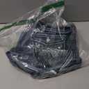 Floerns Women's Y2k Butterfly Denim Skirts Low Waist Stretch Bodycon Mini Skirt (Large, Blue)