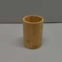 Sophie & Panda Bamboo Pen Holder Tooth Brush Holder - Don't Miss This Extremely Versatile and Beautiful Cylinder Bamboo Storage Organizer Chopstick Holder Makeup Brush Holder Utensil Caddy