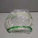 1/2" ID x 3/4" OD - 10 Ft High Pressure Braided Clear PVC Vinyl Tubing Flexible Vinyl Tube, Heavy Duty Reinforced Vinyl Hose Tubing, BPA Free and Non Toxic