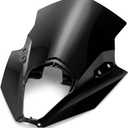Huggkey Motorcycle Double Bubble Racing Windscreen For Ninja650/ER6F 20-26