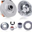 3/8" Rim Sprocket Clutch Cover Bearing Kit for Stihl MS311 MS391 MS311C MS391C MS340 MS360 029 MS290 039 MS390 034 036 MS340C MS360C Chainsaw