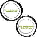 Bicycle Cable Cutter with Universal 13m Bike Brake Housing, 21.8m Brake Cable, 14m Shift Cable Housing, 22.2m Shift Cable and Replacement Kit
