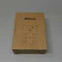 Wall Outlet Extender with Surge Protector, PD 30W USB-C Charger, 6 AC Outlets, Shelf, 2 USB & USB C Charging Ports - Home & Dorm Plug Expander