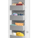 Whitmor Over the Door Cubbies 4 guested Pockets 4x18x52in