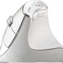 Nulea M510 Vertical Mouse Wireless, Ergonomic Mouse for Comfy Tracking, 3 Adjustable DPI (800-1200-1600), 2.4G Wireless Vertical Mouse with 6 Buttons, Compatible with Windows, Mac OS, Laptop, White