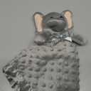 Pro Goleem Elephant Security Blanket, Soft Lovey Unisex Lovie Baby Gifts for Boys and Girls Snuggle Toy Stuffed Animal Newborn Essentials and Items Grey 16 Inch