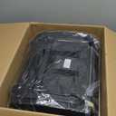 Lunix LX21 FSA Foot and Calf Massager with Remote, Neuropathy & Plantar Fasciitis Relief, Adjustable Leg Ankle Deep Kneading Shiatsu Therapy, Blood Circulation, Hot Cold Pockets, Granite Black