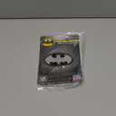 Fan Emblems Batman Domed Chrome Car Decal - 1989 Logo (Black and Chrome)