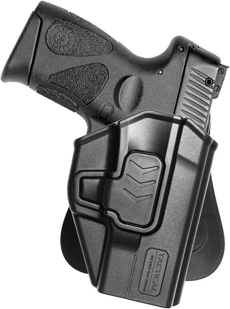 Tactical Scorpion Gear Slimline Modular Level II Retention Paddle Holster: fits Taurus Millennium G2 PT111 PT132 PT138 PT140 PT745 G2c G3c