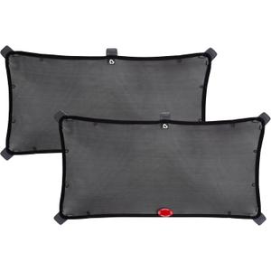 Munchkin Brica Magnetic Stretch to Fit Sun Shade, Black, 2 Pack