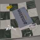 Peel and Stick Floor Tiles: 10pcs11.81 * 11.81in Waterproof Vinyl Flooring self-Adhesive Floor Tile Sticker for Bathroom/Kitchen/Bedroom/livingroom/Hallway(Green and White)