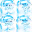 LaVenty 12 PCS On Cloud 9 Party Boxes 9th Birthday Party Favor Treat Candy Goodie Bags for On Cloud 9 Birthday Bridal Shower Wedding