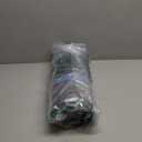 AggAuto Universal 40"x13" Car Grill Mesh - 100x33cm PVC Coated Stainless Steel Automotive Grille Insert Screen Bumper Vent, One of the Most Multifunctional Shape Grids Black (1mm Round Hole - Black PVC Coated 304SS)