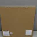 20 Inch LED Dimmable Ceiling Light Fixture 40W - Round Flush Mount Adjustable 3000K/4500K/6000K Large Kitchen Light Fixture, 4000lm Hallway Light Fixtures for Bedroom, Black