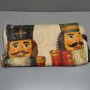 Kumikumi Nutcrackers Presents Throw Blankets Christmas Flannel Blanket Xamas Blankets for Home Bed Sofa Couch 4050 Inch