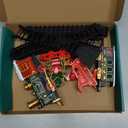 Train Set for Kids 3-5 4-7 4-8, Classic Christmas Electric Train Toys Set with Locomotive Engine, Lights & Sound, Tracks for Christmas Tree, Toy Train Set Gift for 3 4 5 6 Years Old Kids Boys Girls