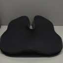 Gel Wedge Car Seat Cushion for Driving Relieves Tailbone Pain, Composite Gel Memory Foam for Cool & Support Comfort, Ergonomic Car Seat Pillow, Elevated Back for Wider Vision, Anti-Slip Design