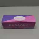 BONAOK Karaoke Microphone for Kids & Adults - Bluetooth Microphones Singing Mic with Disco Lights, Echo Effect, Built-in Speaker Portable Karaoke Player for Party Travel Gifts Q78(Rose Gold)