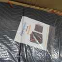 Simpli-Magic 79522 Heavy Duty Padded Moving Blankets, Orange/Black, 72” x 80”, 6 Pack