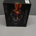 Colored Stemless Drink Cooler Glasses Set of 6 - 17 oz Hand-Blown Crystal Colored Glassware with no Stem, Multicolor Glassware for Lovers, Wedding, Birthday, Valentines's Day Housewarming Gifts for Women