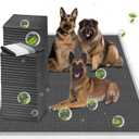 ELEGX Extra Large 54"x37" 35 Pcs Odor-Control Super Absorbency Charcoal Pee Pads for Dogs,Leak-Proof Pet Training Pee Pads,Thicken Disposable Potty Pads Puppy Training Pads for Cats Rabbits