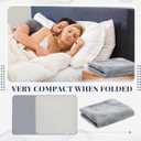Fanfanwin 1 Pcs Couples Waterproof Mat Lover Reusable Stainproof Blanket Quiet Easy Use Mattress Protector for Adult Multi Functional Bed Sheet Couple Pleasure Comfort (80 x 80 in,Grey)