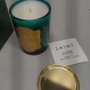 SAINT Jude Scented Candle with Prayer and Prayer Coin | Saint of Impossible Causes - Soy Coconut Aromatherapy Candle with 80 Hour Burn Time, Special Edition