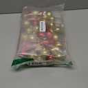 50pcs Christmas Balls 4cm / 1.6" Christmas Tree Hanging Ornaments Xmas Ball Decoration for Xmas Tree Wreath Garland, Red and Gold