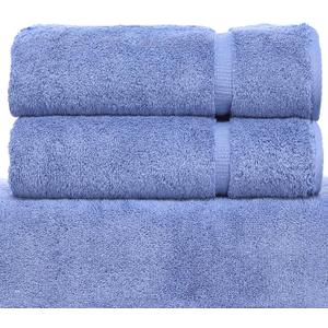 Luxury Hotel & Spa Collection Highly Absorbent, Quick Dry 100% Turkish Cotton 700 GSM, Eco Friendly Towel, for Bathroom Dobby Border Soft Bath Towel Set 27 X 54 (Wedgewood, Bath Towels - Set of 2)
